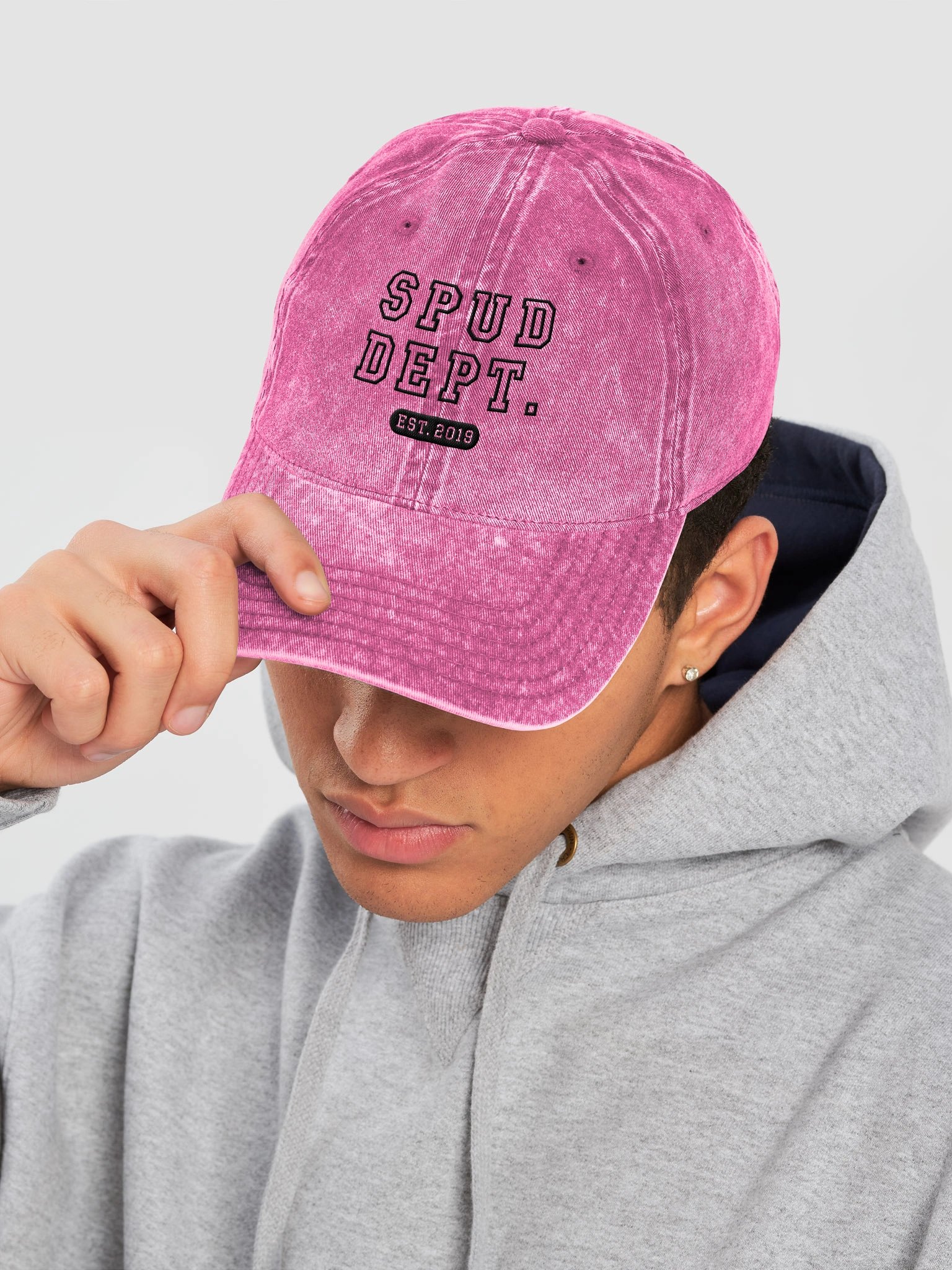 Spud Dept. Retro Baseball Cap product image (7)