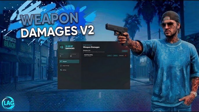 Weapon Damages V2 | [In-Game Settings] [ESX,QB,QBOX] product image (1)