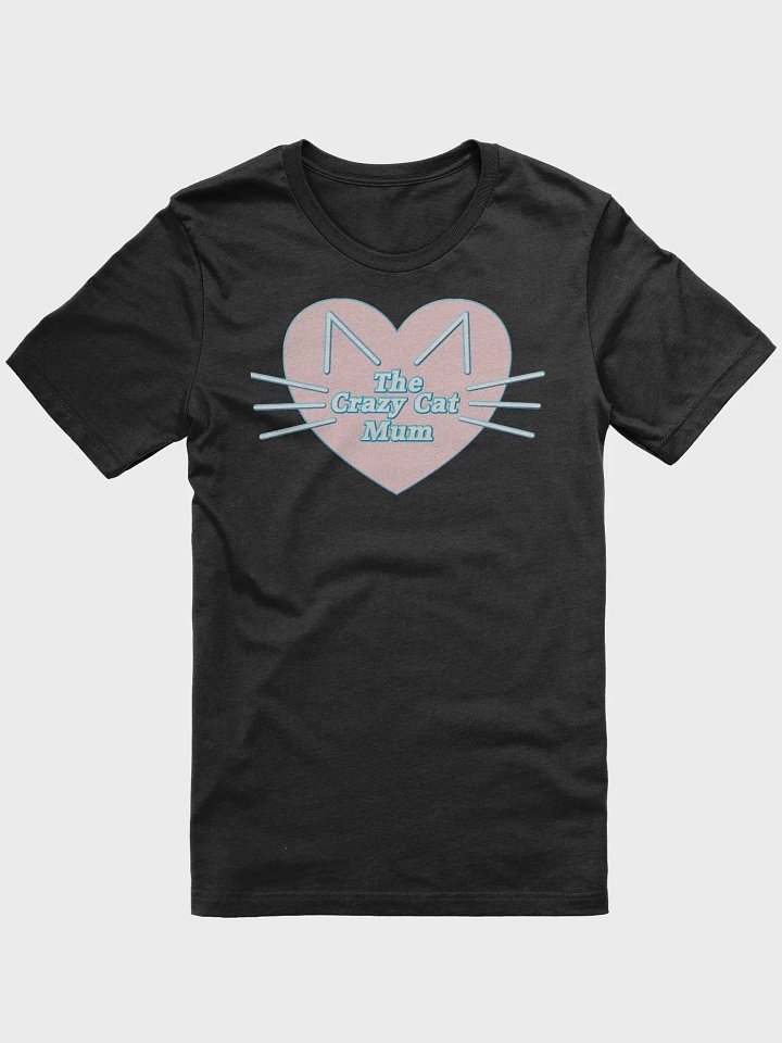 Crazy cat Mum Supersoft T-Shirt product image (1)
