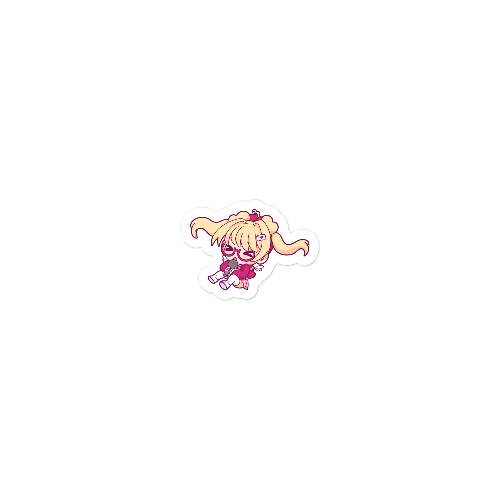 shyfruits vinyl die-cut sticker - singer product image (1)