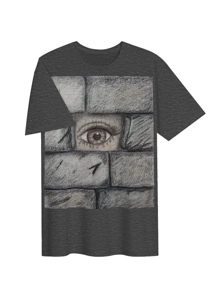 "Eye behind wall" T-Shirt. Unisex Gildan Softstyle T-Shirt product image (2)