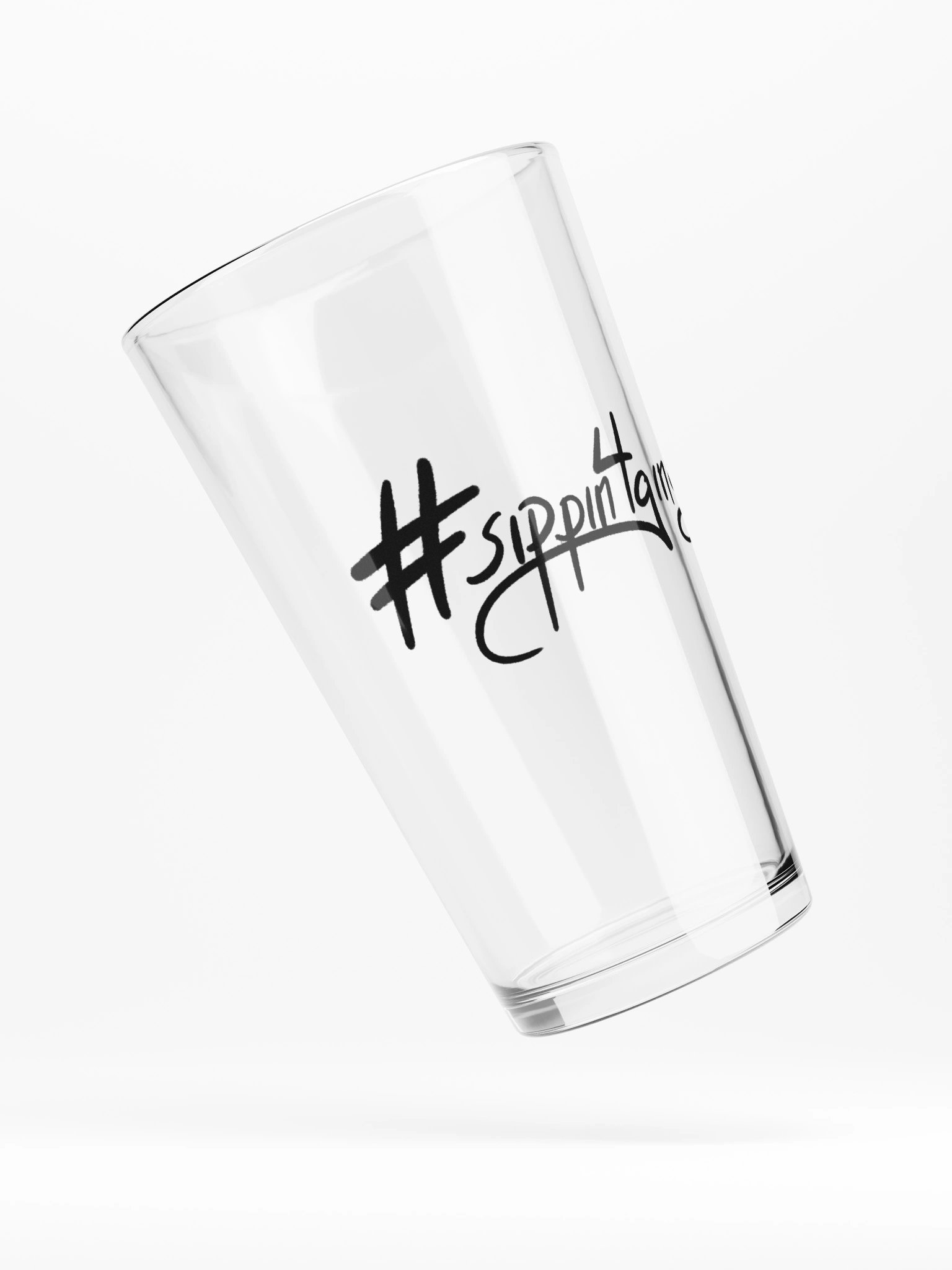 Sippin4Ginger Pint Glass product image (4)