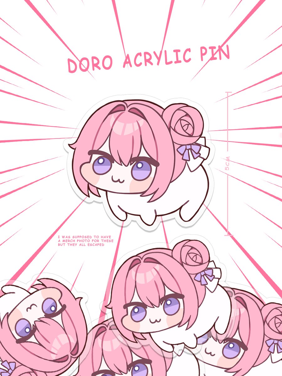 DORORONG Acrylic Pin product image (1)