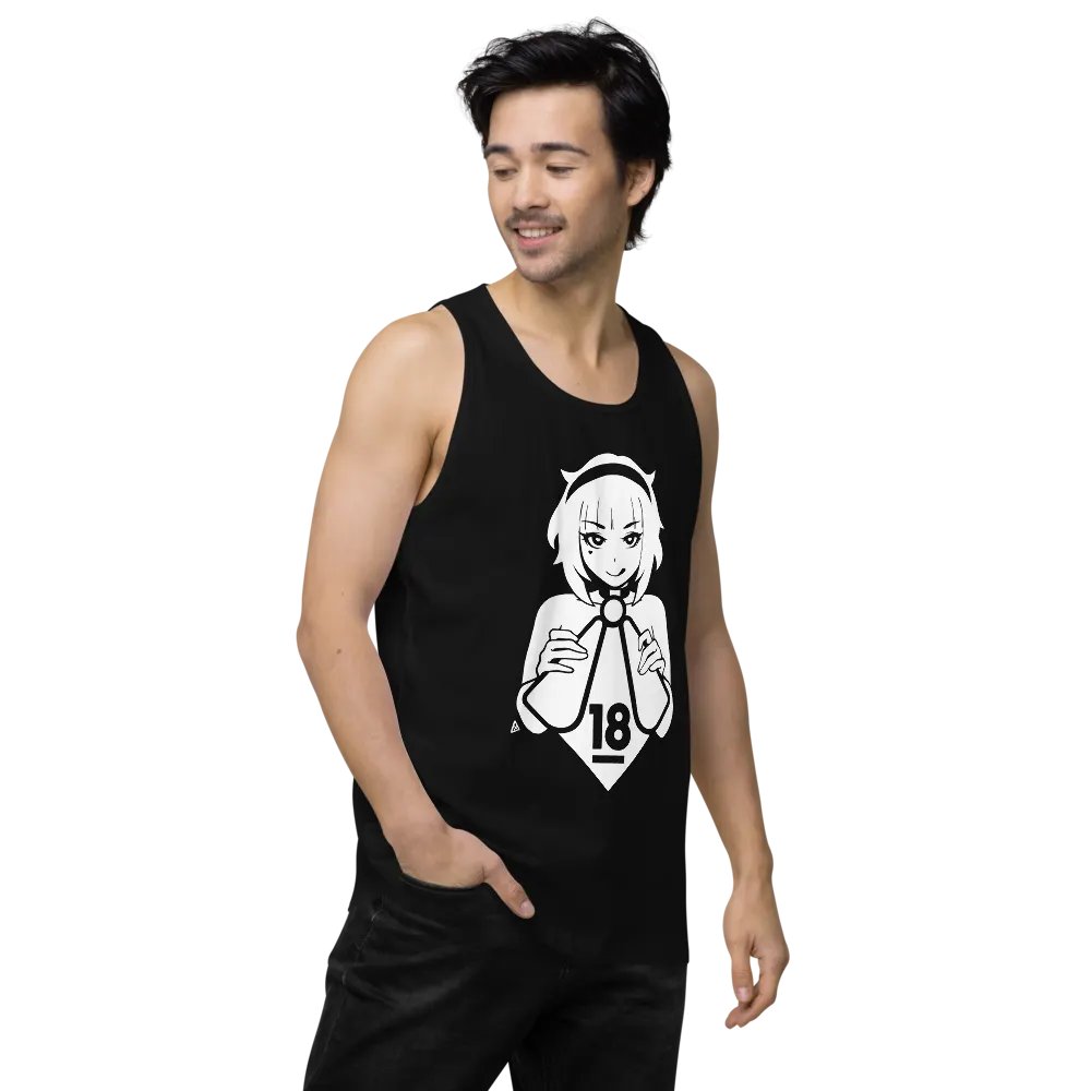 R18 - TANKTOP - BLACK/PINK product image (5)