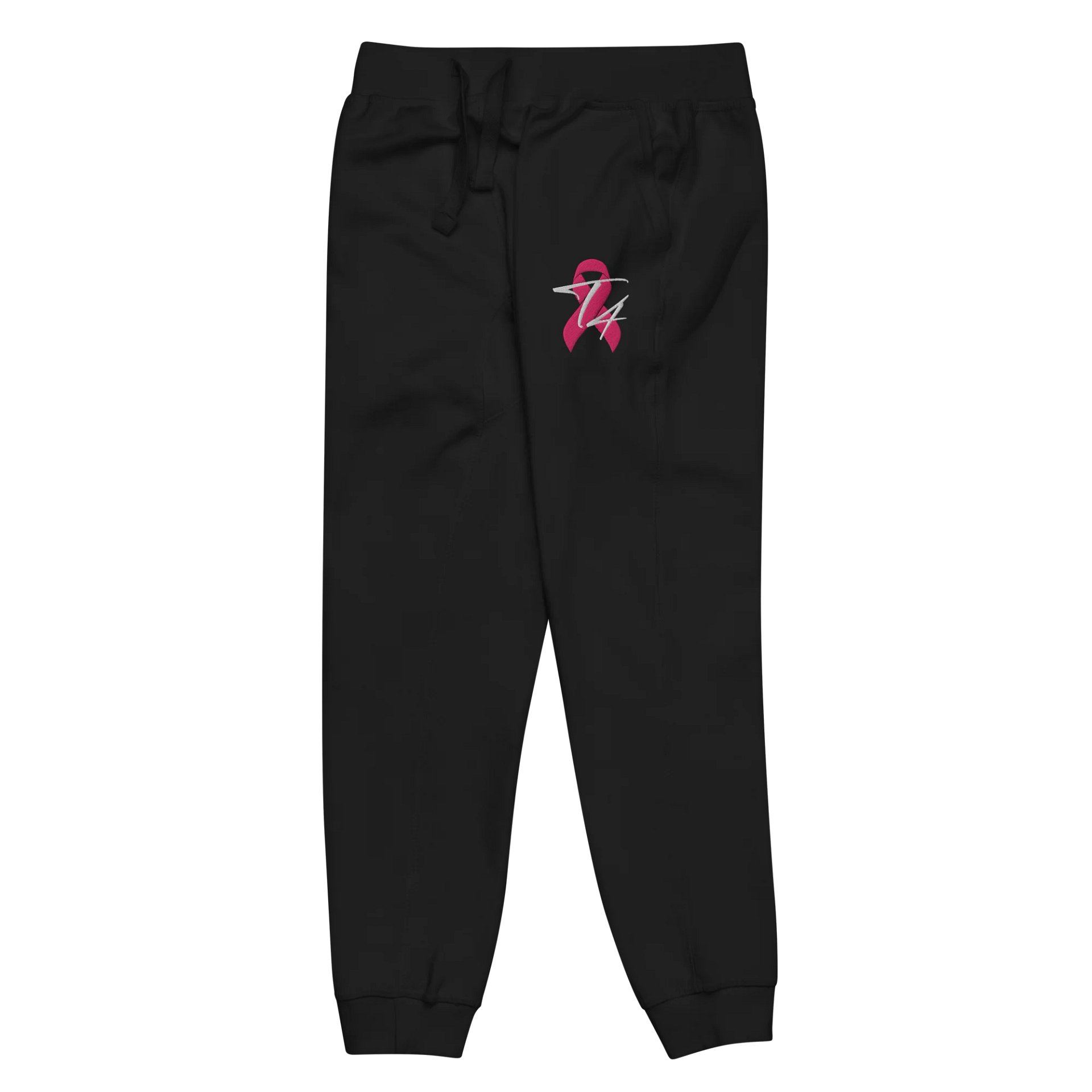 T4 Logo Breast Cancer Awareness Fleece Joggers product image (5)