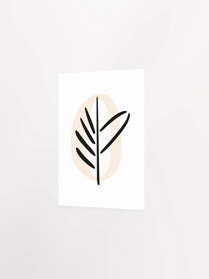 Frond Memory Minimalist Poster product image (9)