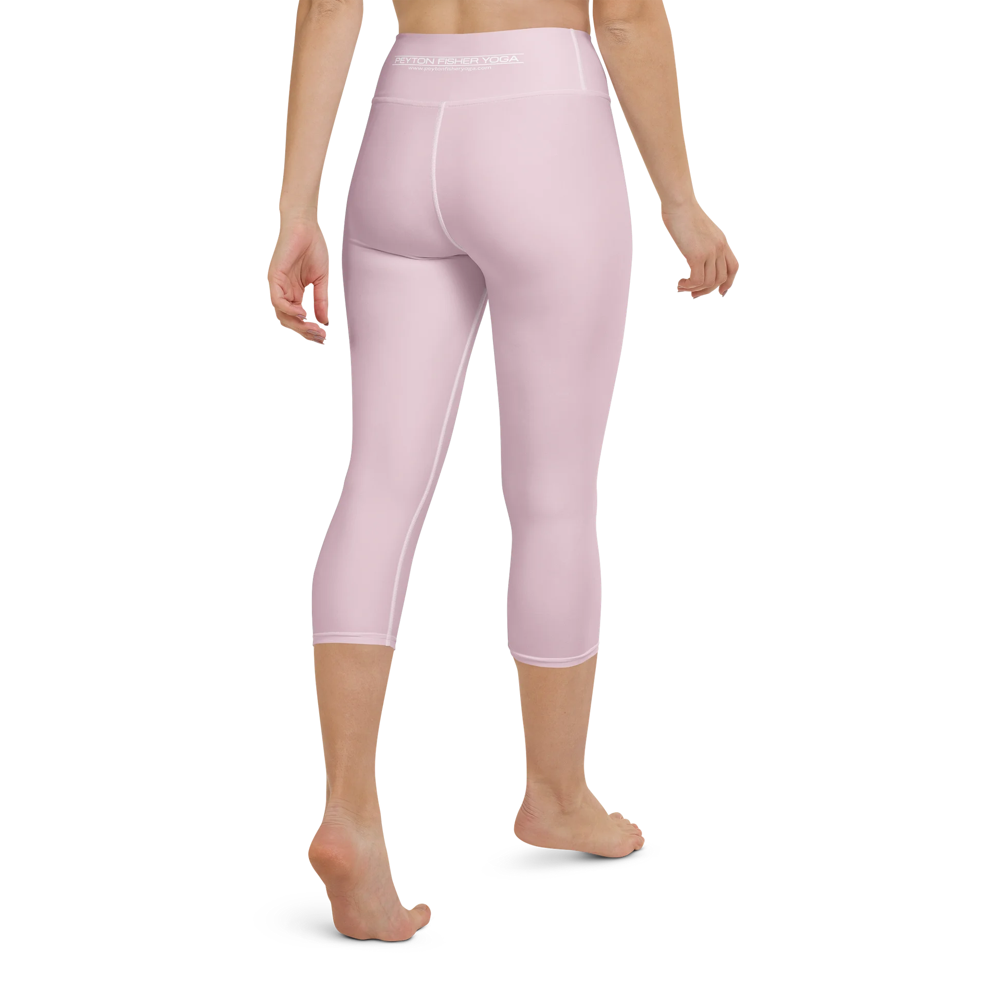 Clinical Capri Leggings (Pink Lace) product image (3)