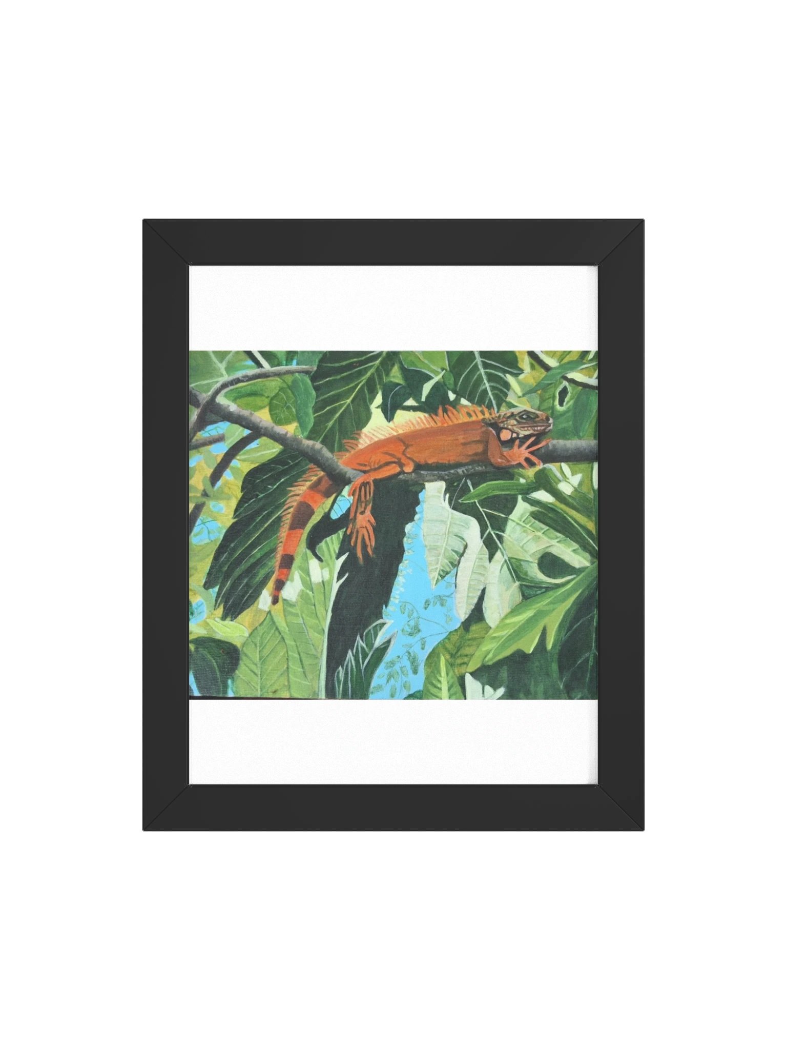Between Leaf and Light — Framed Poster product image (10)
