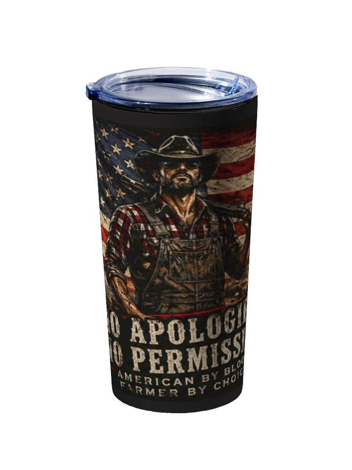 No Apologies - No Permission 20oz Stainless Steel Tumbler product image (2)