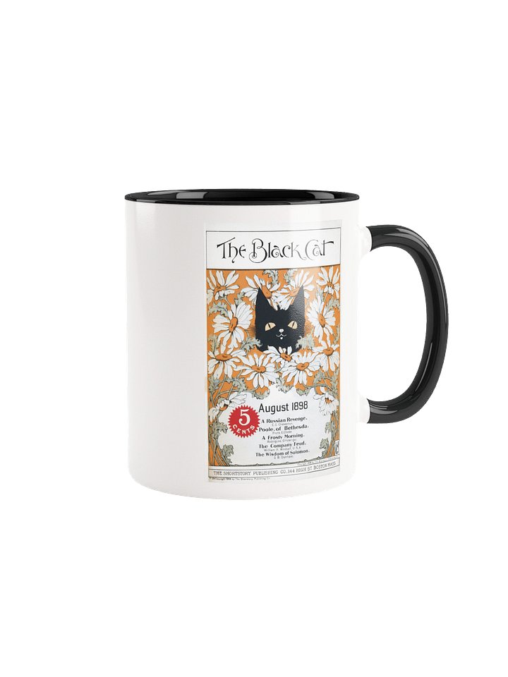Vintage Black Cat Magazine Mug product image (51)