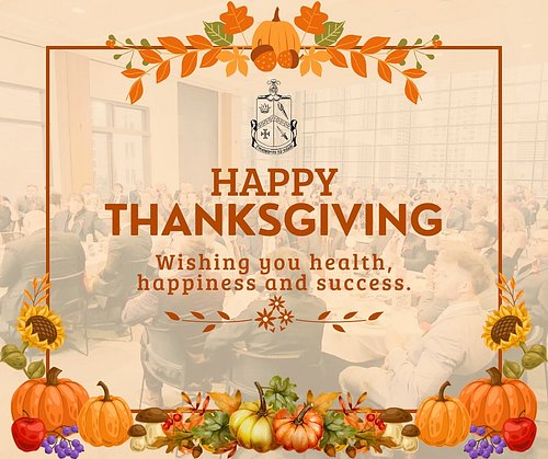 Happy Thanksgiving to all our Brothers and their families! 🍂🦃 Today, we’re especially grateful for the bond we share, the mem...