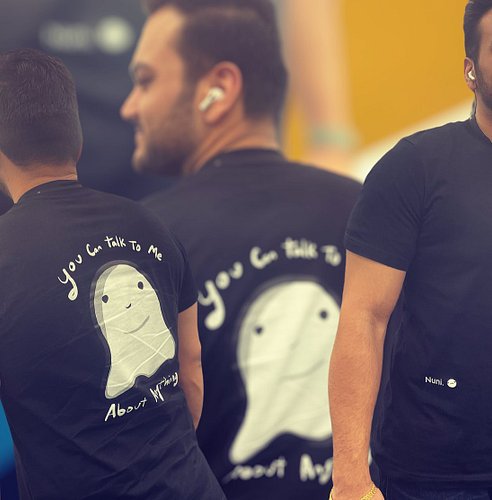 The ghost of emotions is back. On your back. Also the text was redesigned and it’s not as gross. Go to the site jerk. 

. 

H...