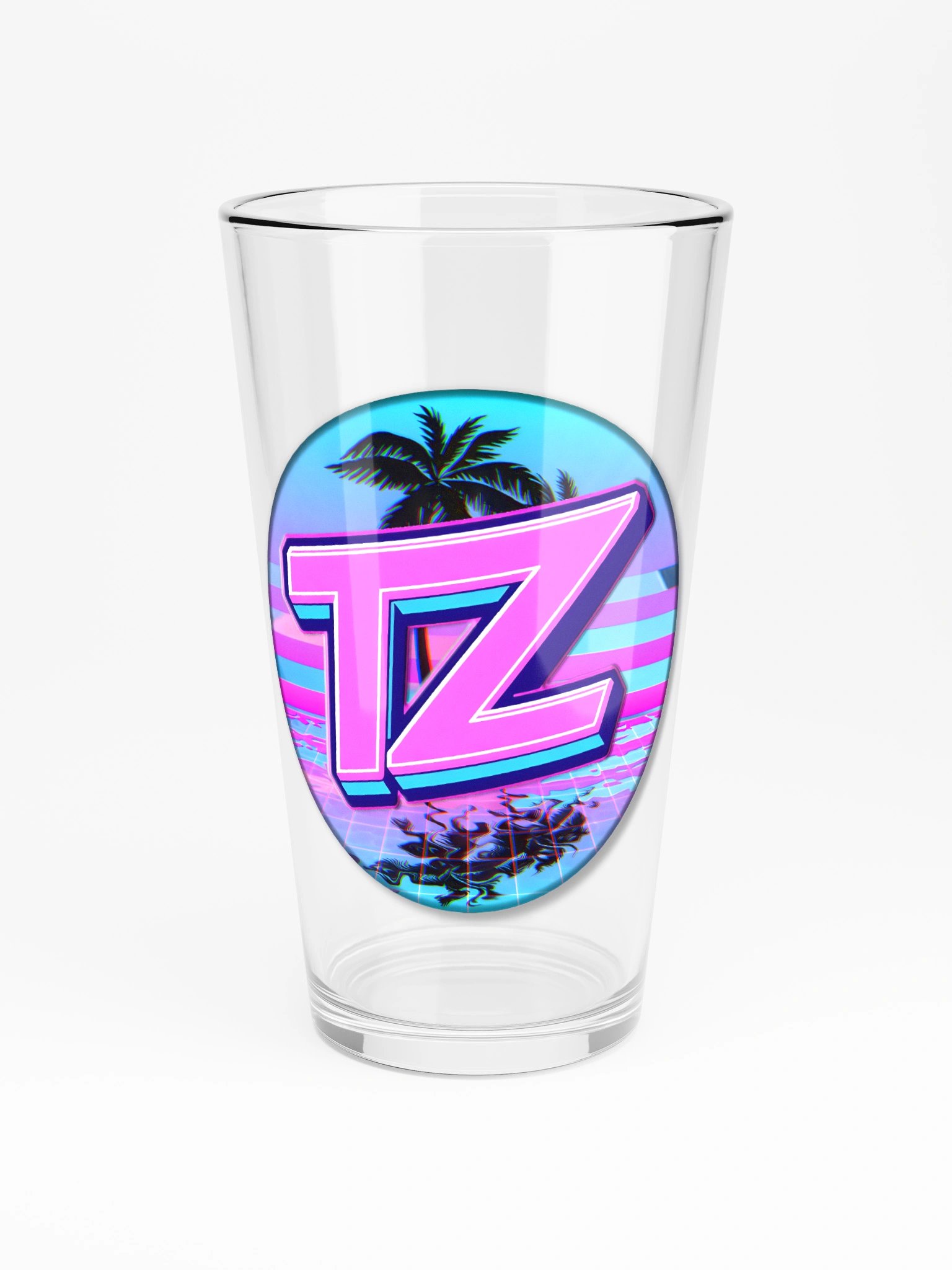 TrainerZeek Logo Pint Glass product image (3)