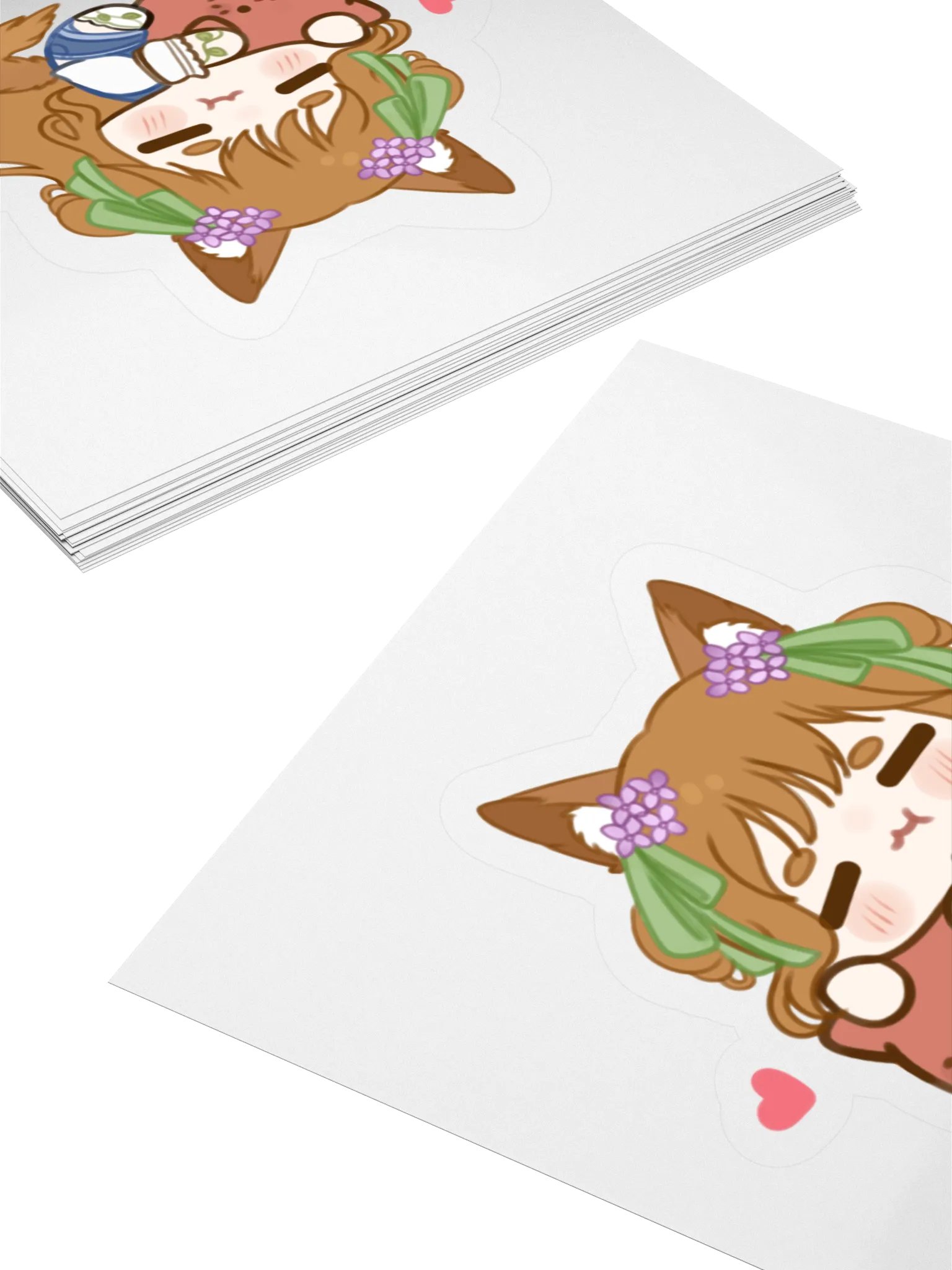 Pumpkin Petty Eepy Bean Sticker product image (4)