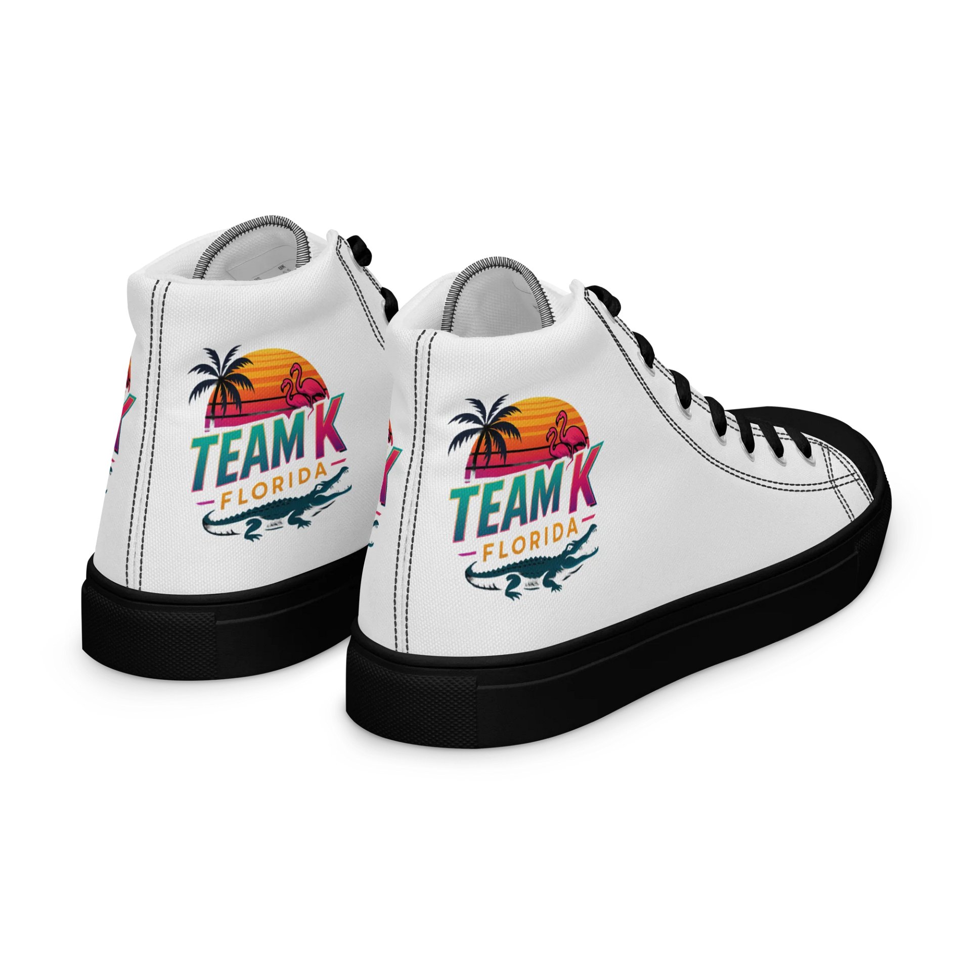 Team K Florida Women's High Top Canvas Shoes product image (7)