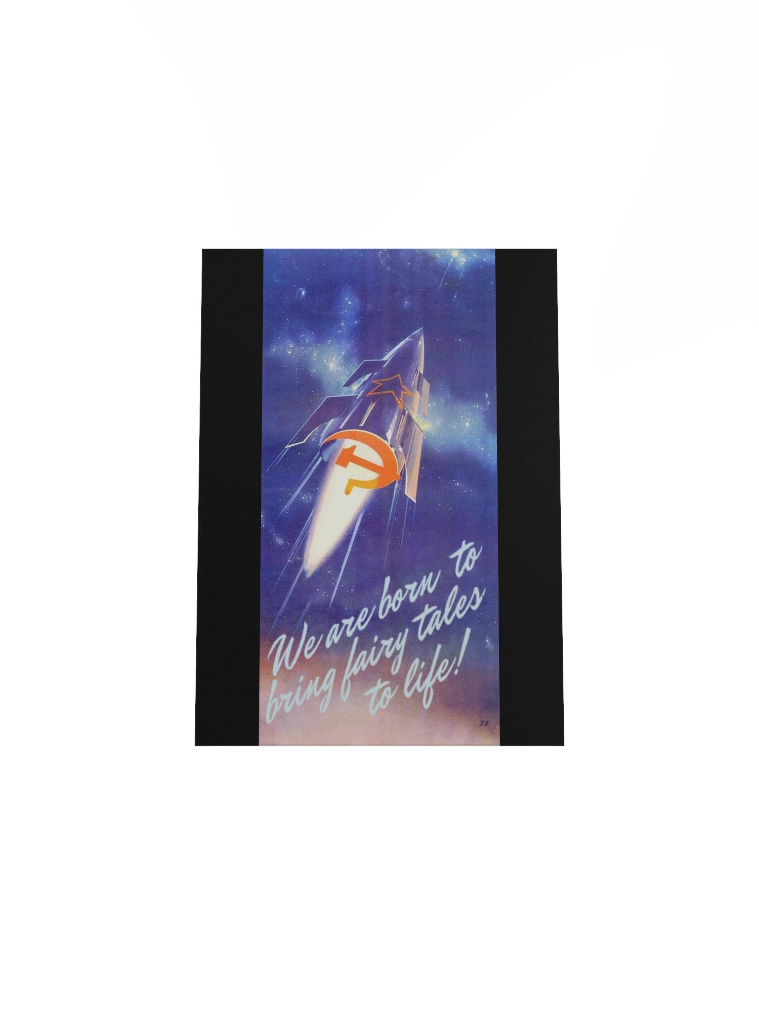 We are born to bring fairy tales to life Poster (black canvas) product image (20)