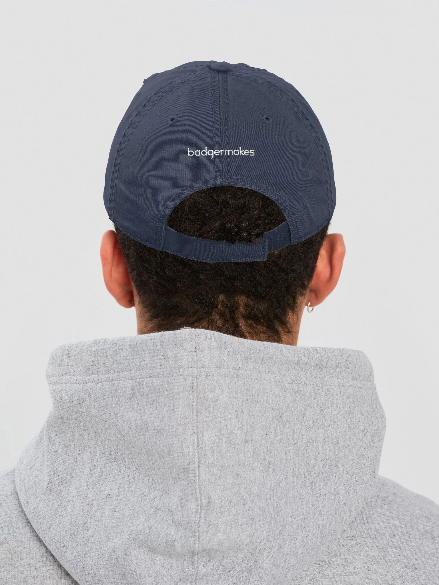 BadgerMakes Distressed Hat product image (2)