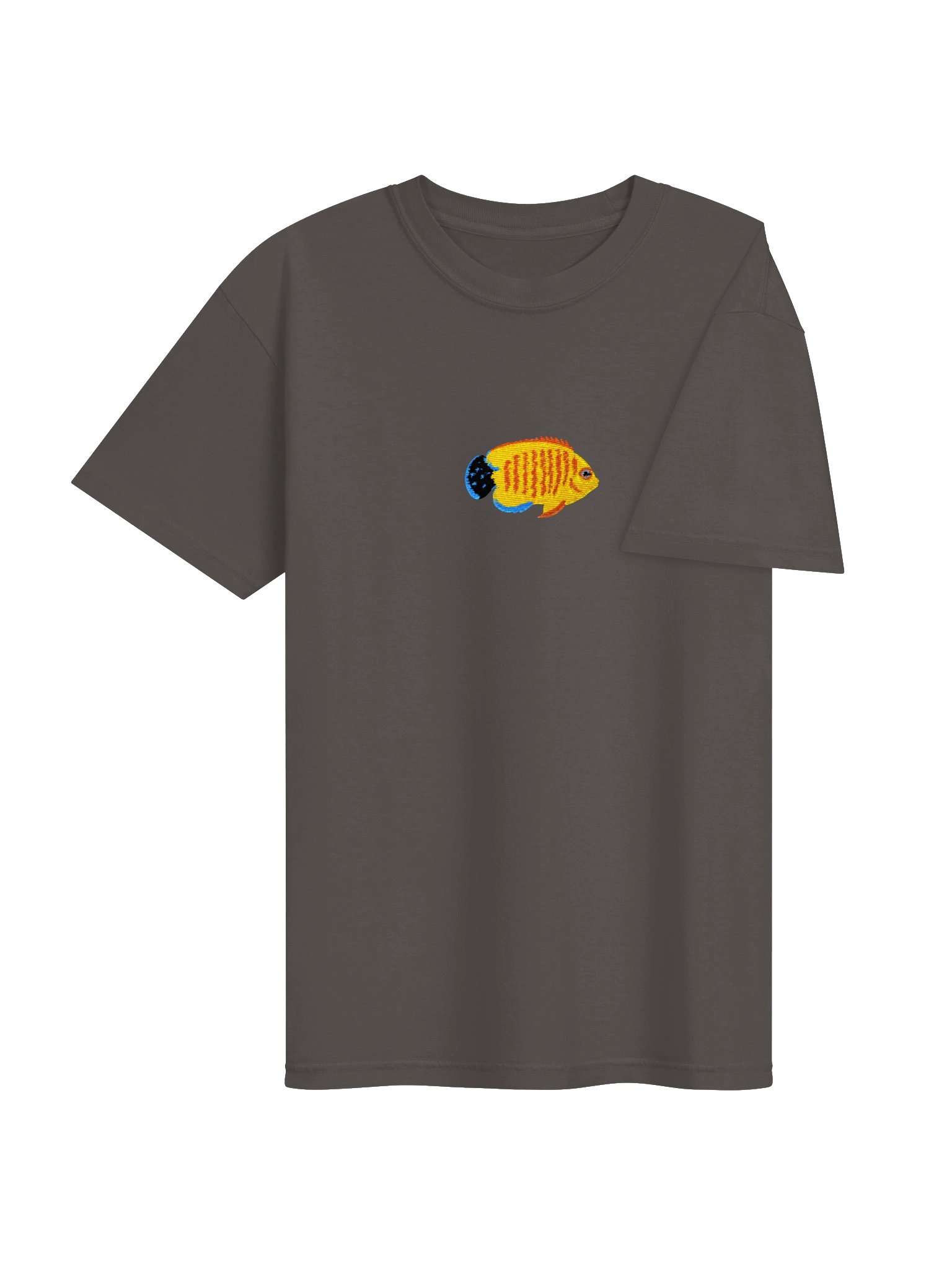 Hybrid Eibli Angelfish Embroidered Premium Shirt | Saltwater Reef Aquarium Fish & Marine Life Apparel product image (20)