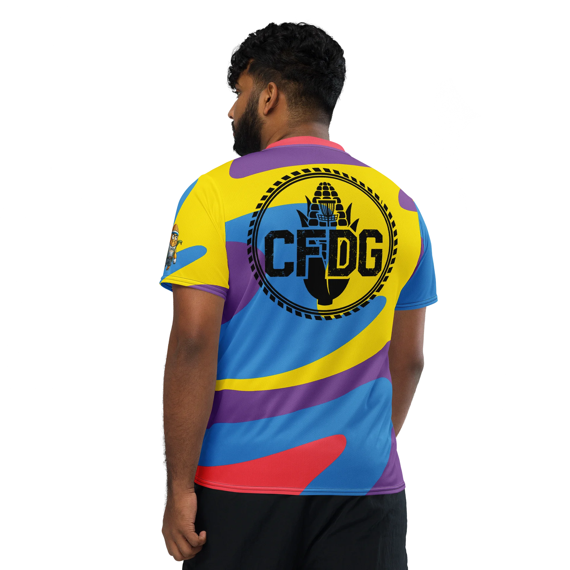 Cornfed Disc Golf Swirly Jersey product image (3)