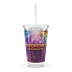 SPEEDFORCE CLEAR CUP &amp; STRAW