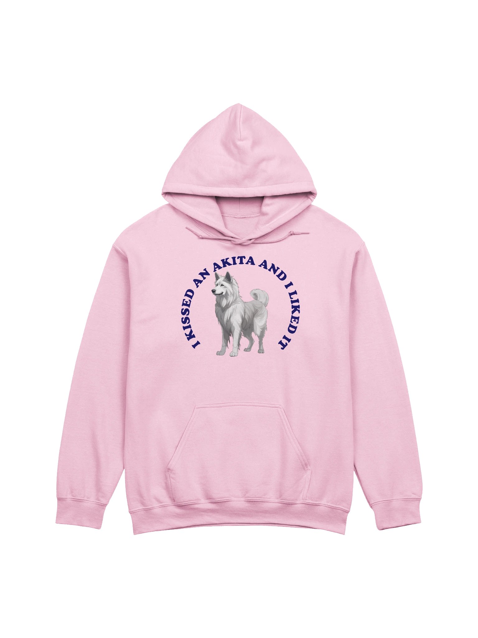 I Kissed a Akita, Hoodie product image (1)
