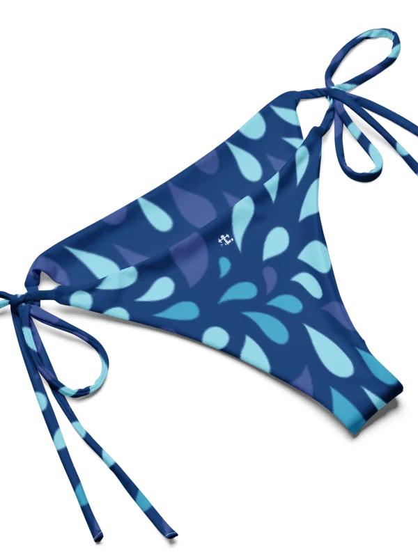 His House String Bikini Set - Blue Wave product image (12)
