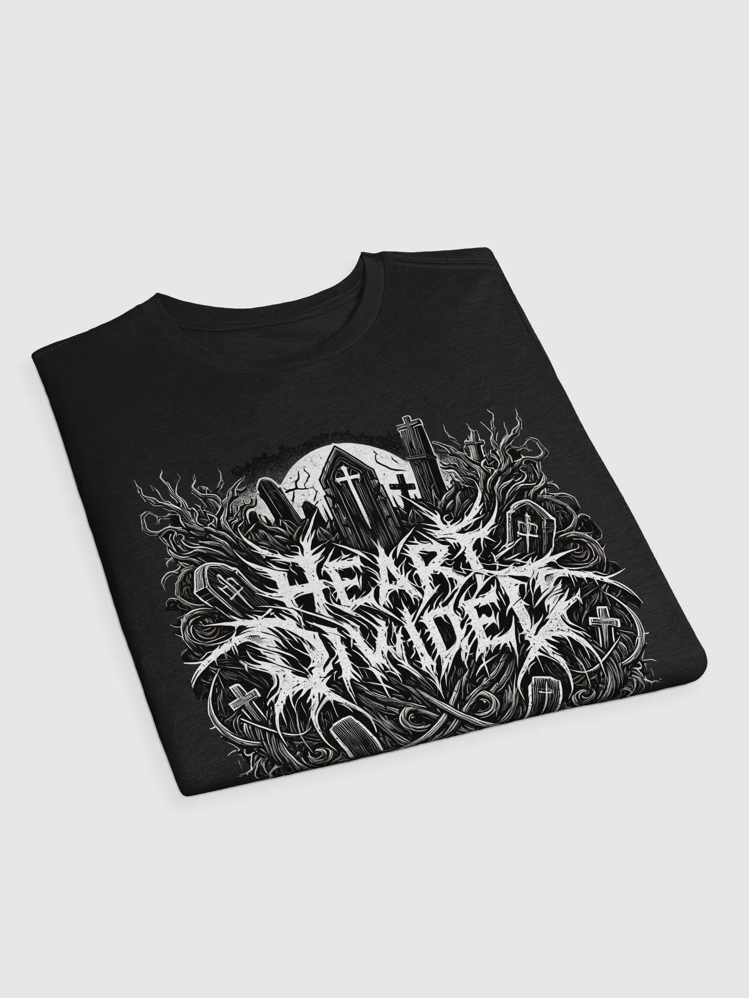 Heart Divided Graveyard Logo T product image (3)