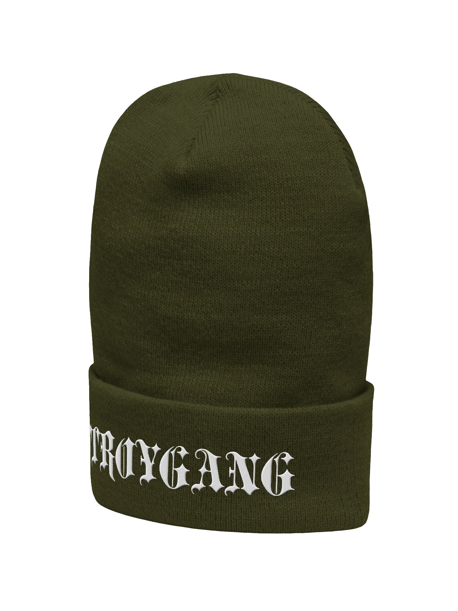 Cuffed Embroidered Beanie product image (2)