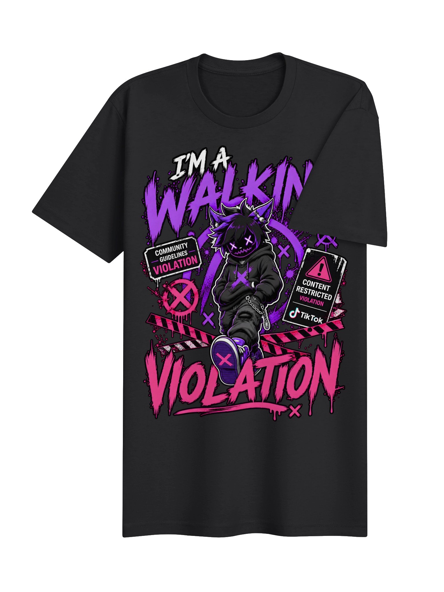 I’m A Walking Violation Graphic Tee product image (4)