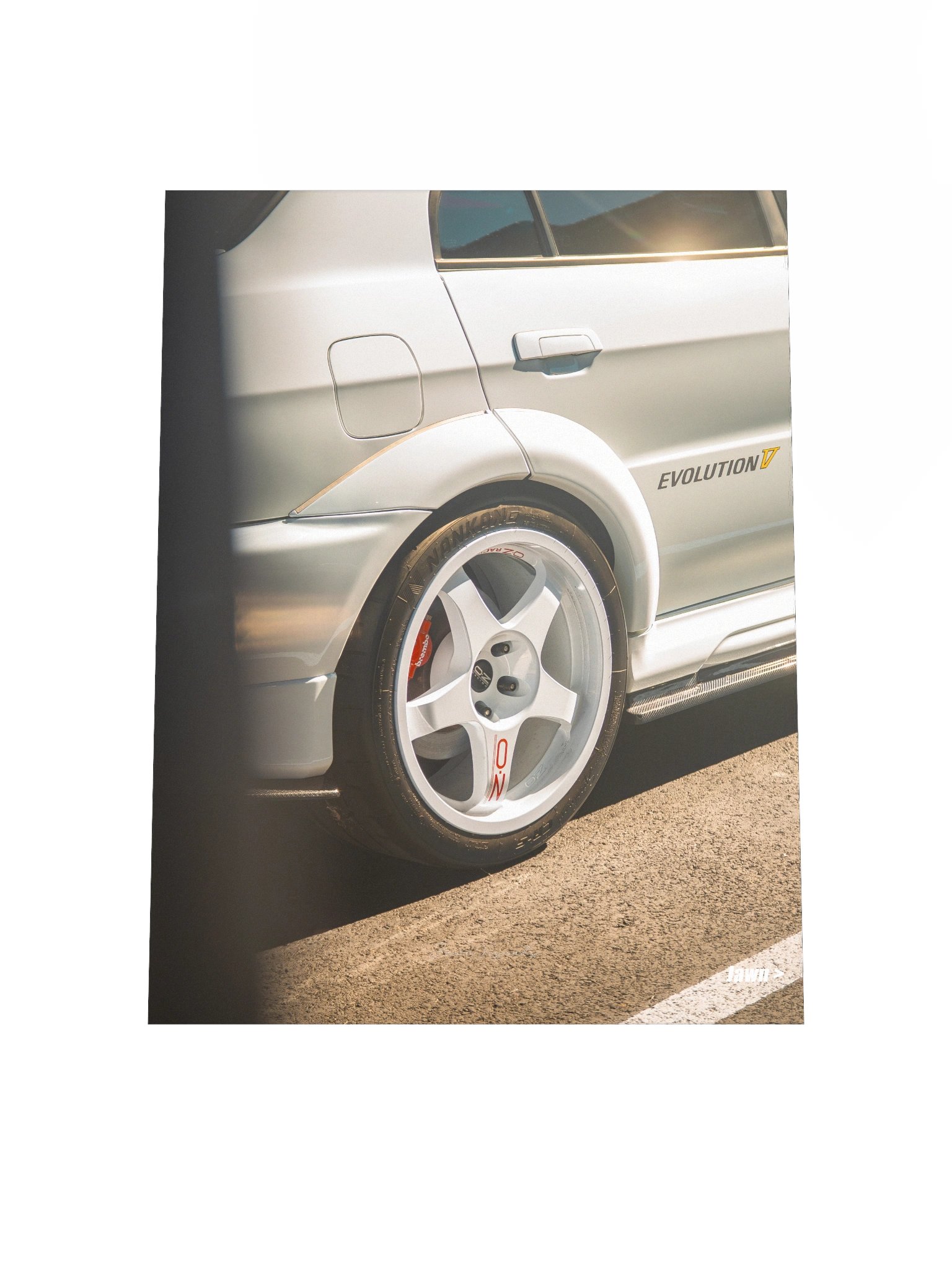 JawnVisuals Mitsubishi Evo V Poster product image (4)