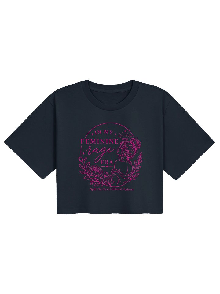 In My Feminine Era Crop Tee product image (5)