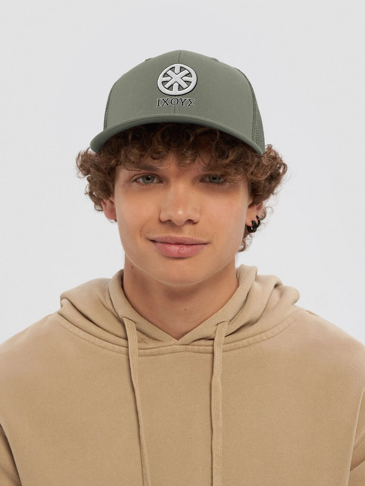 ΙΧΘΥΣ - Trucker Hat product image (5)