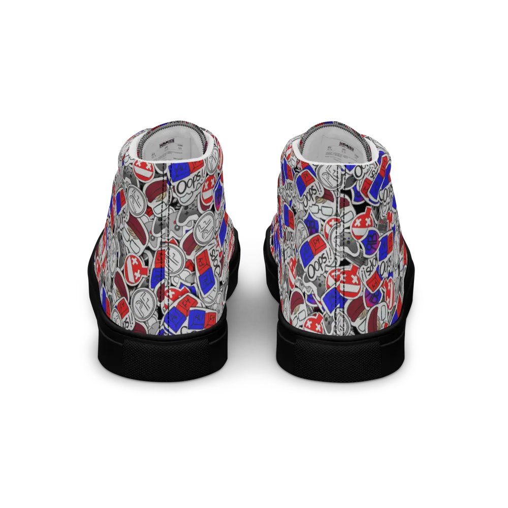 Sticker-Bomb Men's Hi-Tops product image (4)