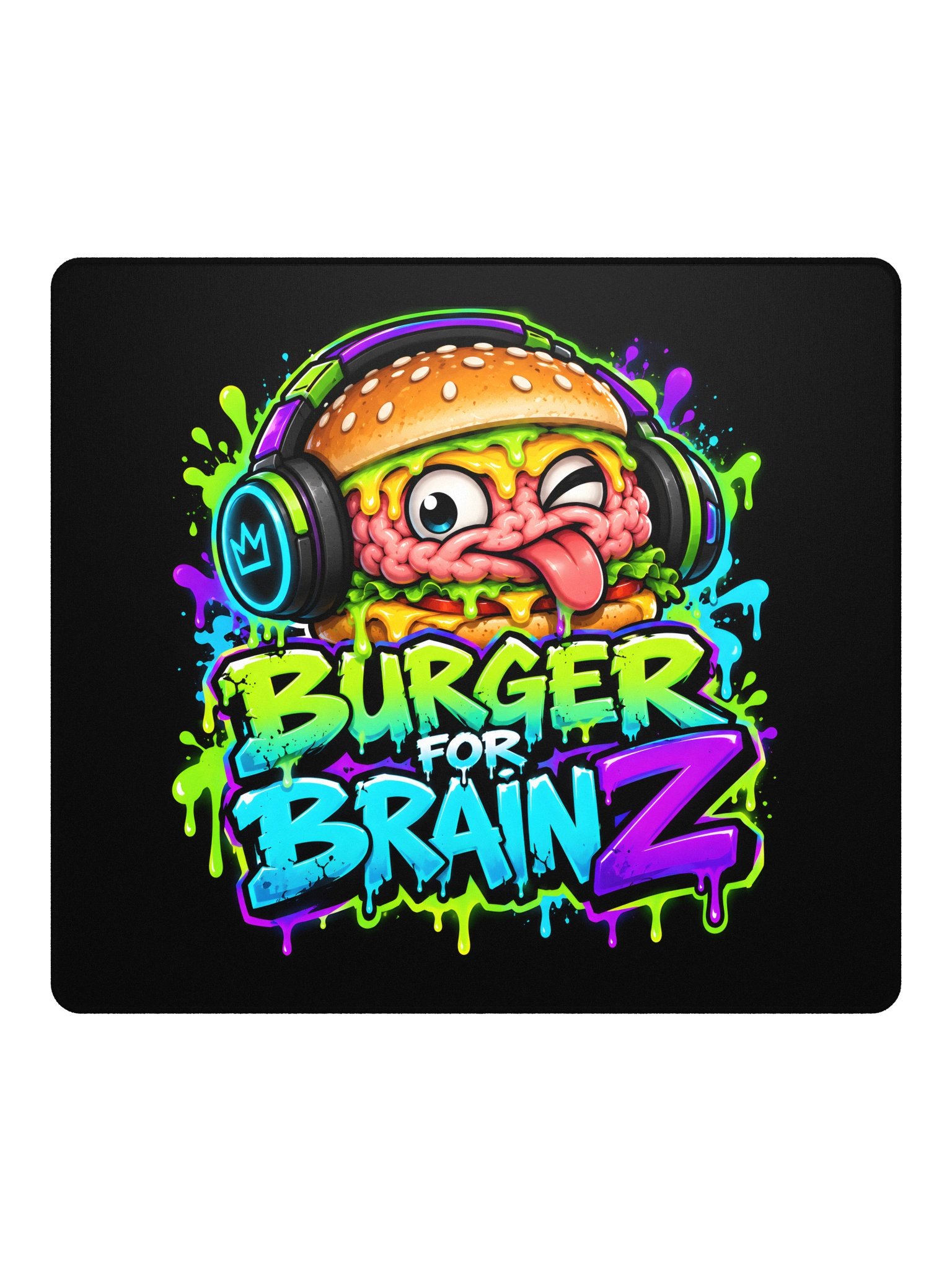 Burger for BrainZ Gaming Mouse Pad product image (2)