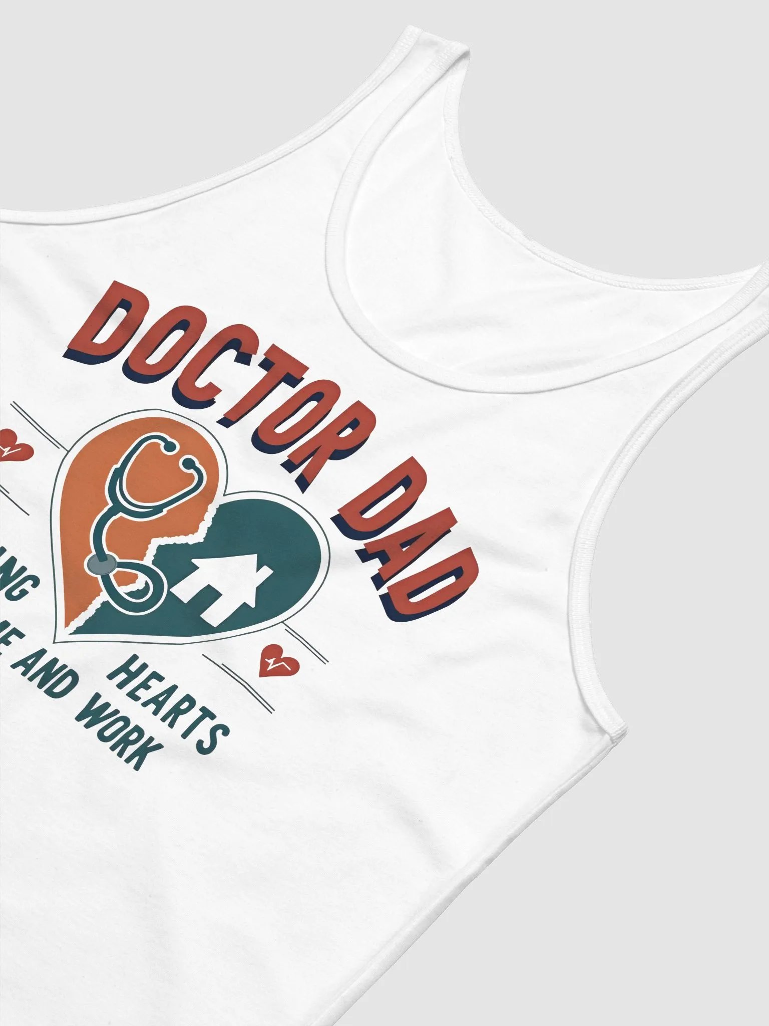 Healing Hearts Doctor Dad Tank product image (18)