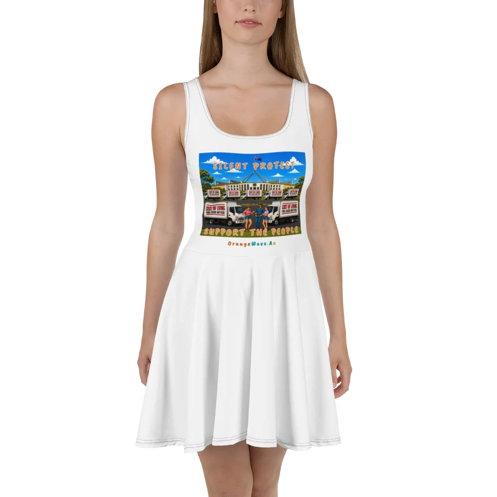 Silent Protest Support The People Skater Dress product image (1)