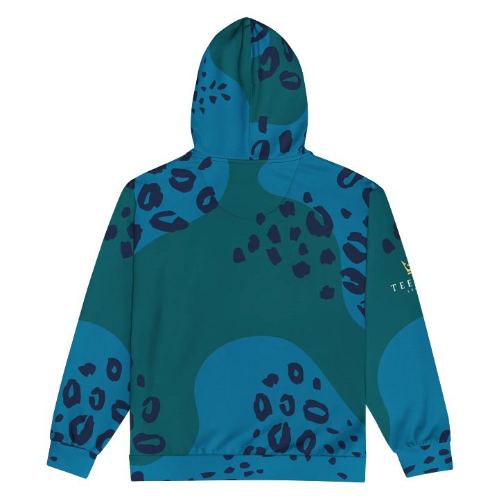 Aqua Camo Dream Unisex Zip Hoodie product image (2)