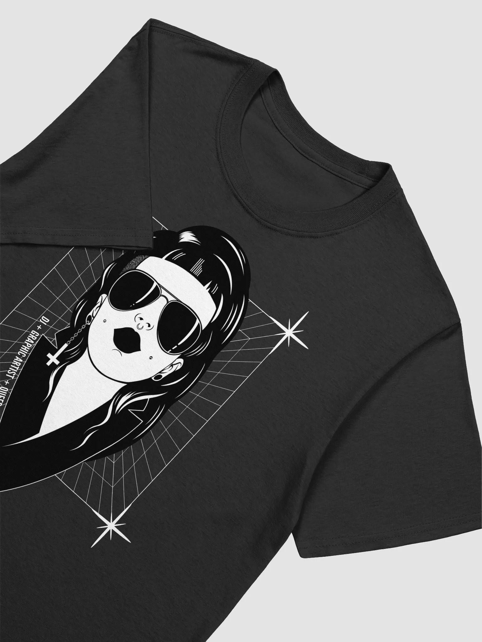 DJ Starr Noir tee-black product image (2)