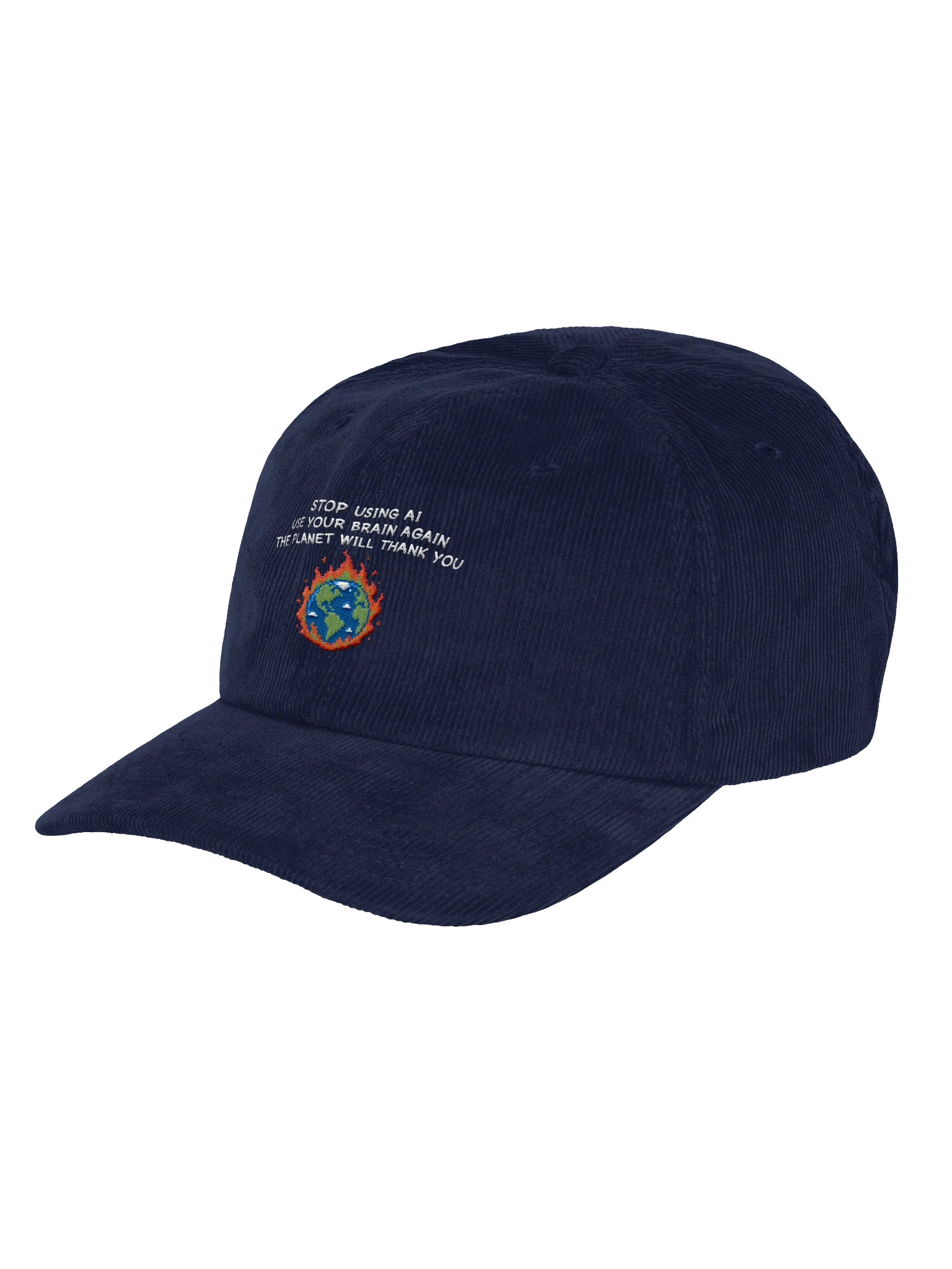 the planet will thank you | embroidered hat product image (3)