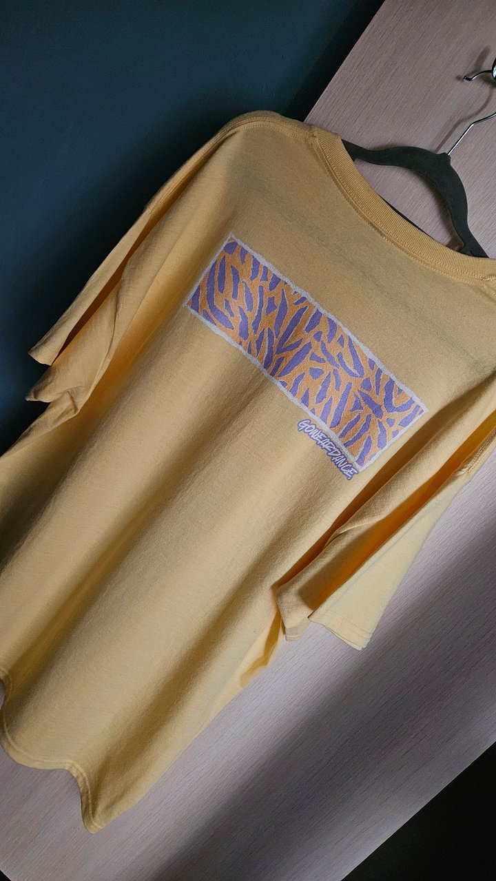 "Animal stripe" print cotton t-shirt product image (1)
