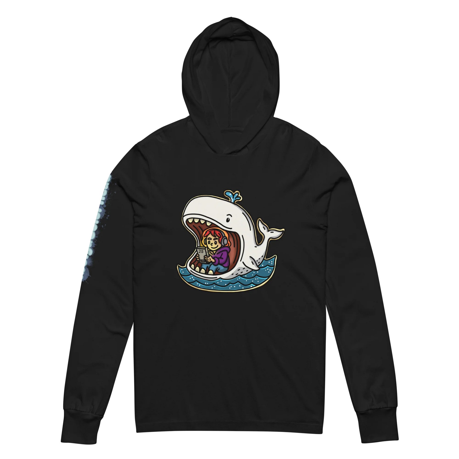 Ibo And The Whale Hoodie Unisex product image (2)