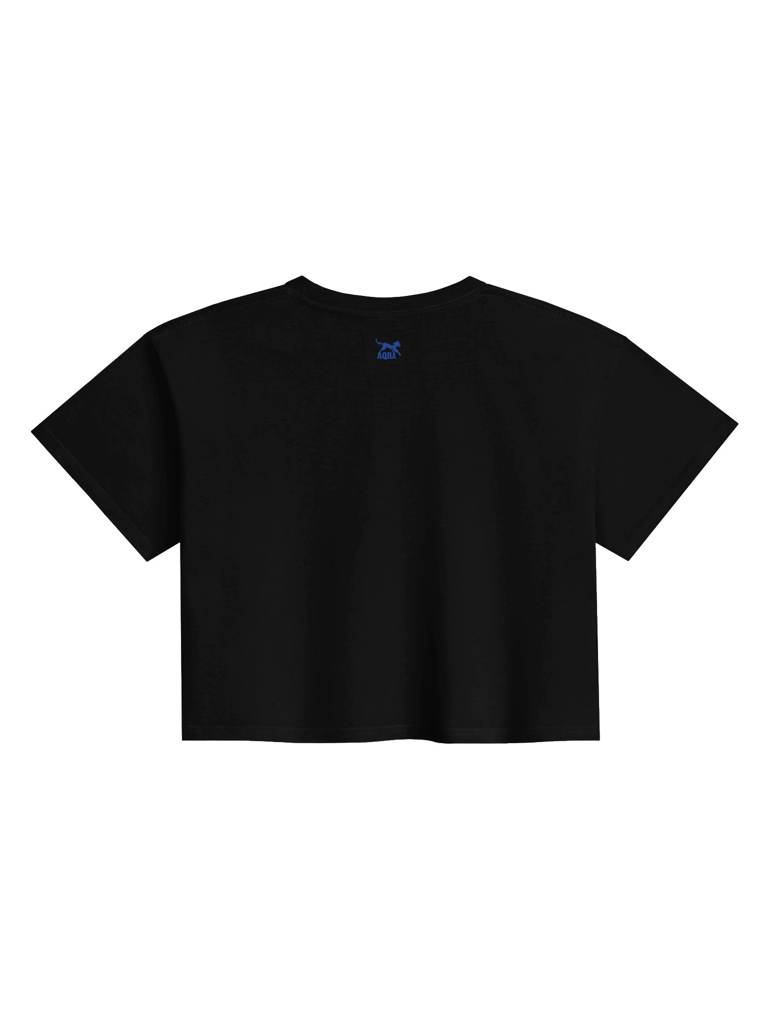 AQRA Bold Blue Letter Crop Top product image (6)