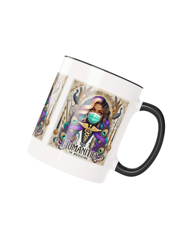 Humanities In Medicine Physician Peacock Muse Art Ceramic Mug product image (2)