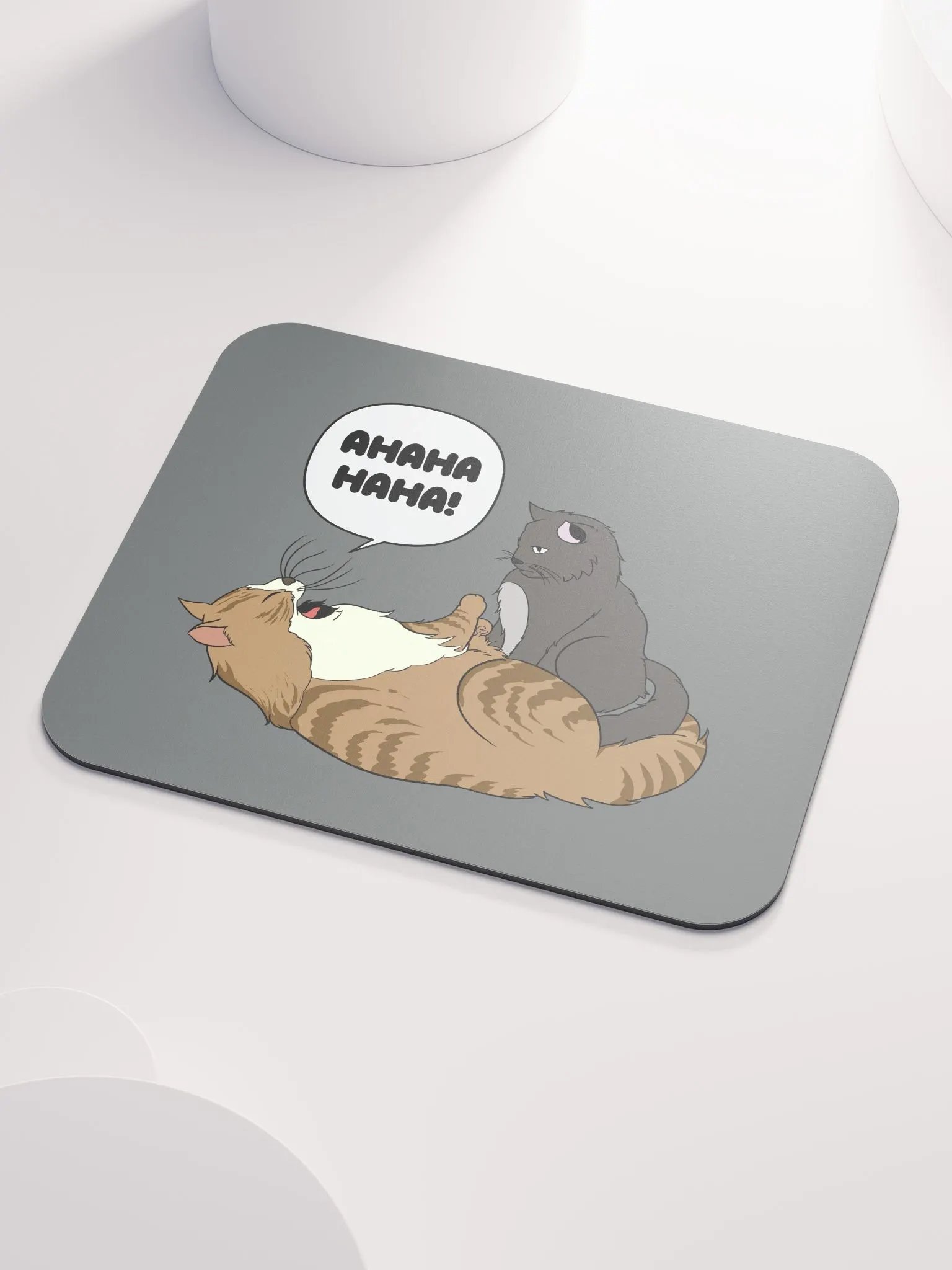 AHAHA Cat - Gaming Mousepad product image (5)