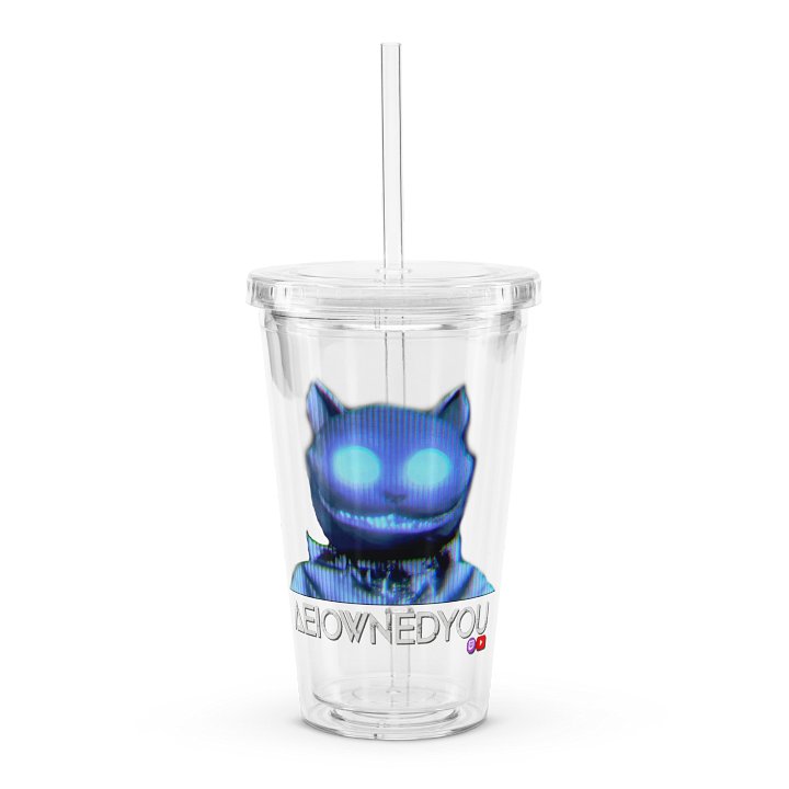 Cat Logo Plastic Cup 1 product image (1)