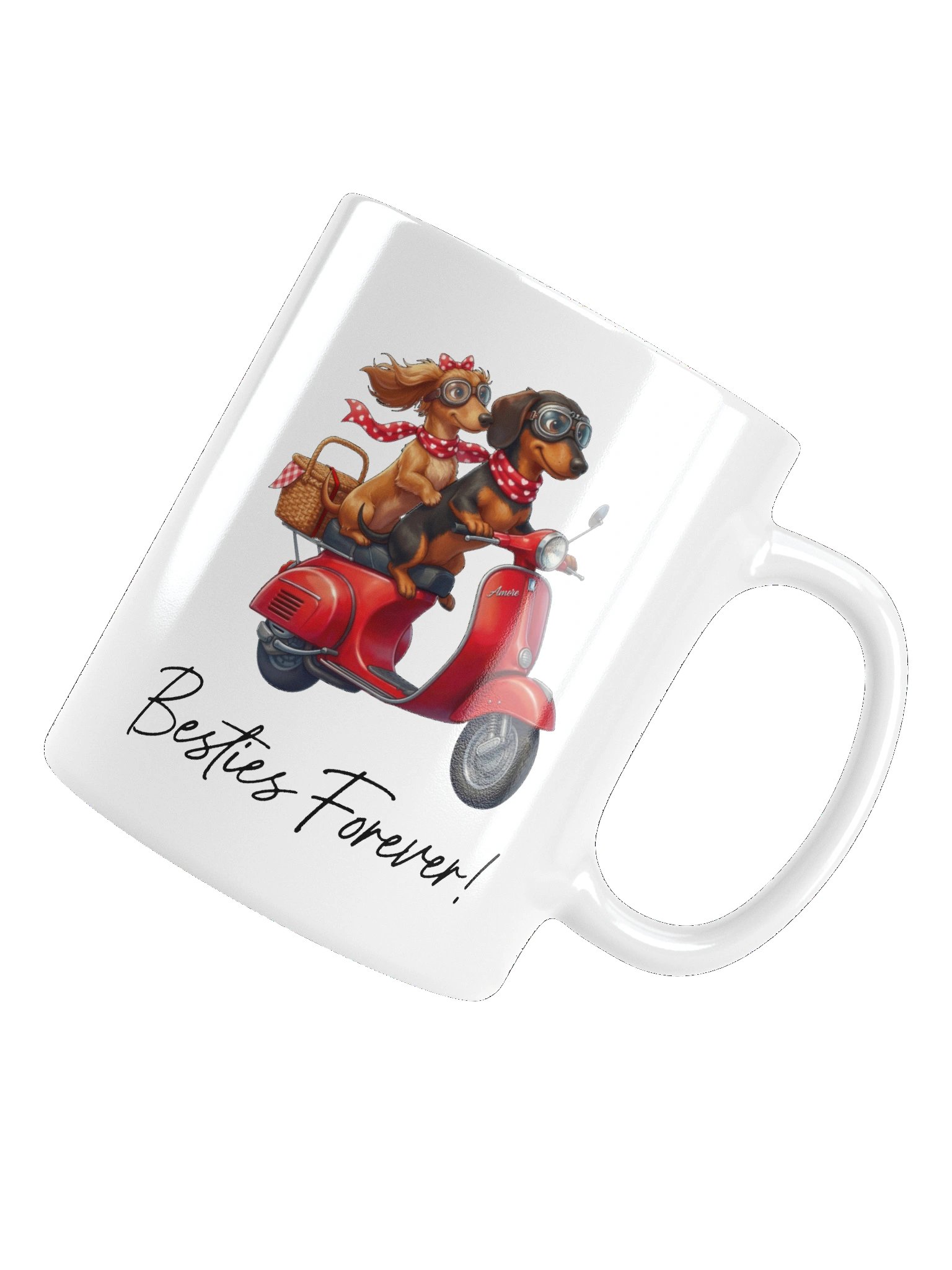 Besties Forever! Ceramic Mug – Romantic Valentine's Day or Anniversary Gift product image (7)