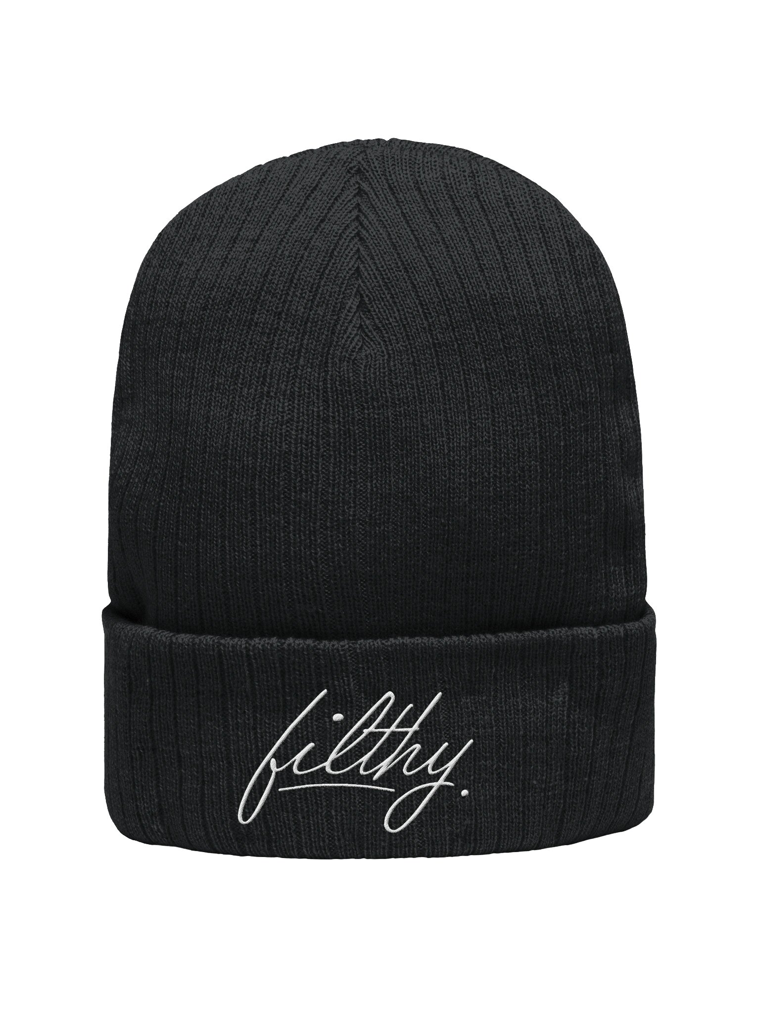 Signature FILTHY embroidered beanie product image (1)