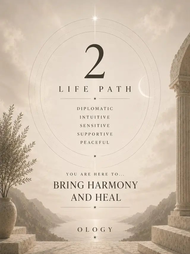 Intuitive. Sensitive. Supportive. You are here to bring harmony, create connections and heal what others overlook. If your birthday falls on the 2nd, 11th, 29th, or 29th this energy may feel familiar. Comment your birthday below and find your life path.  #numerologyfacts #numerology2 #lifepath2 #lifepathnumber #lifepathnumbers