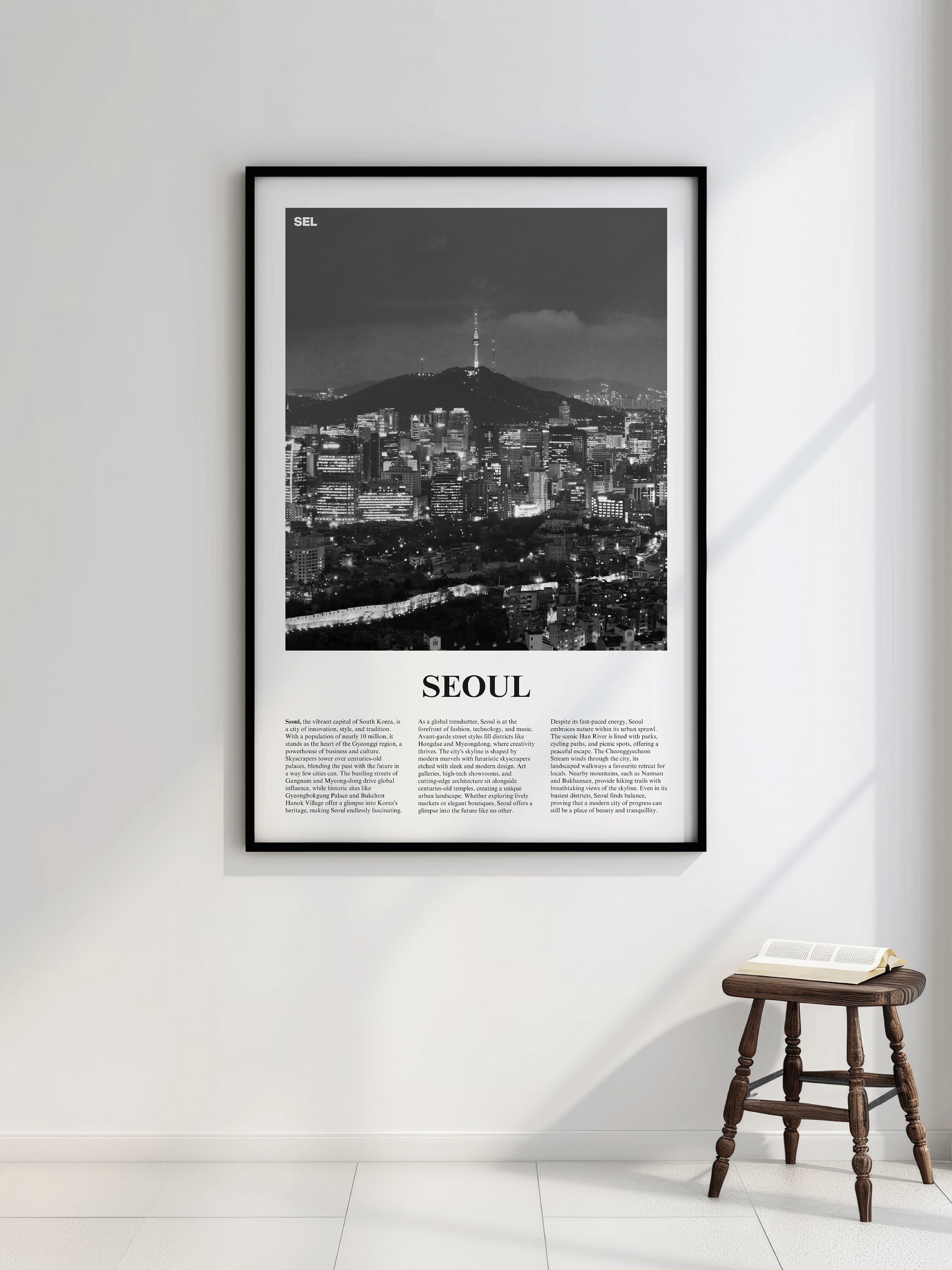 Seoul 01 Newspaper Poster product image (2)
