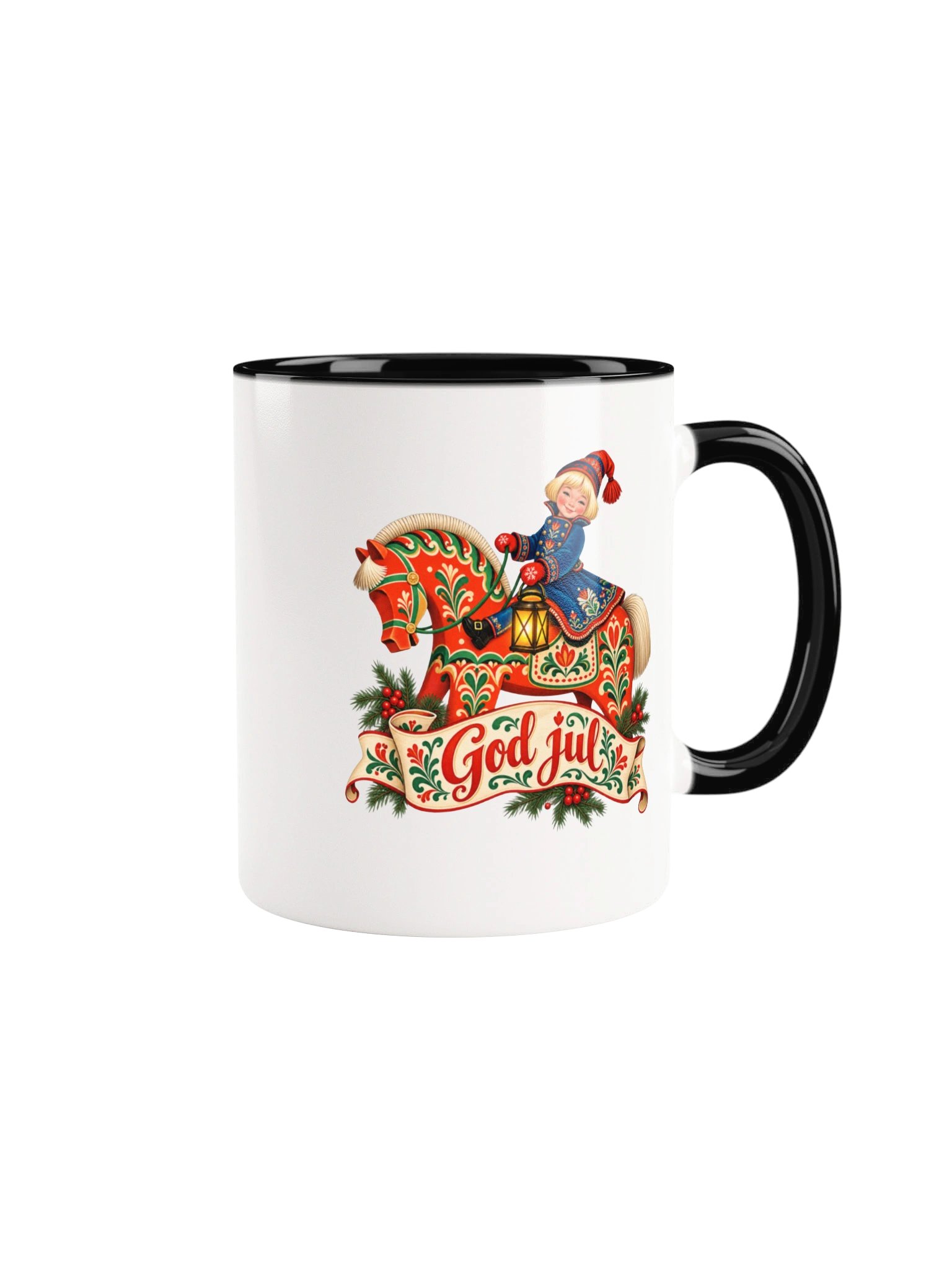 God Jul Winter Pony Mug product image (6)